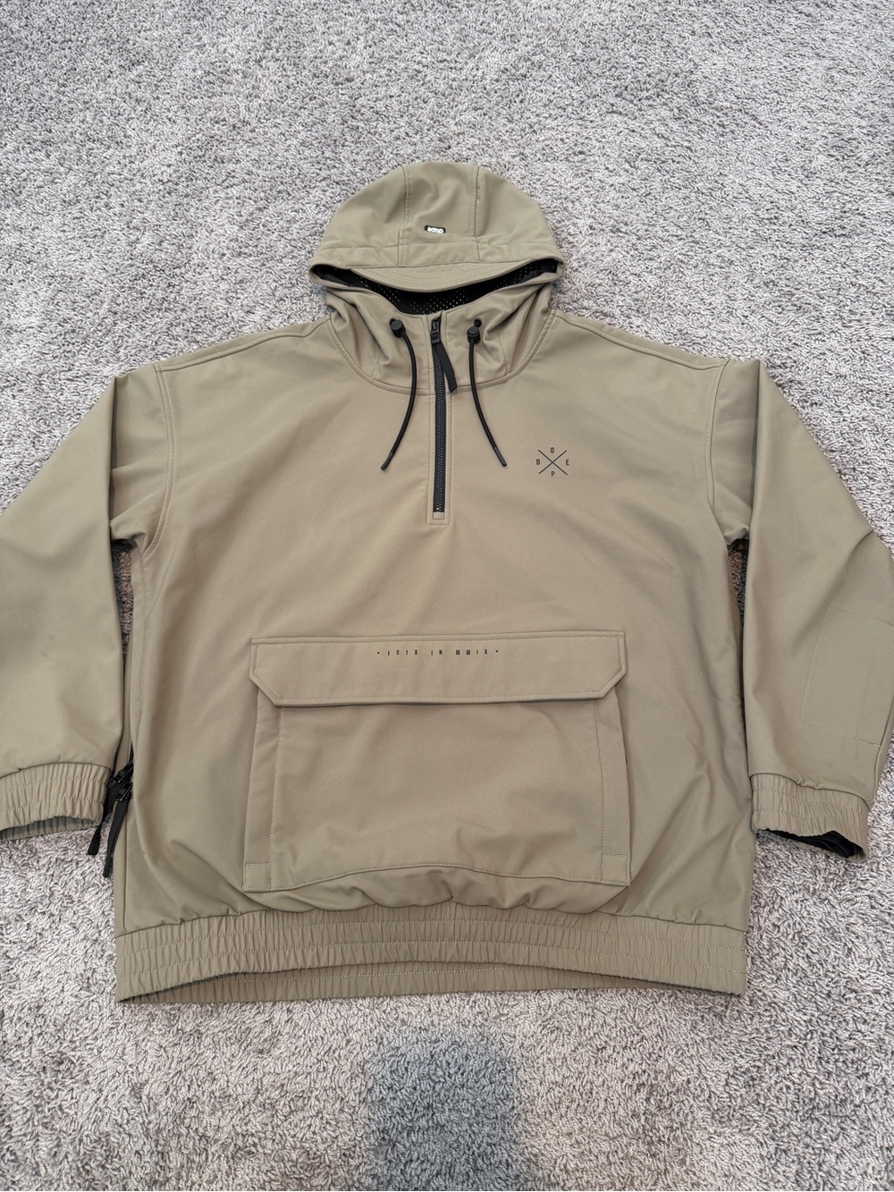 DOPE Snow Tan/Khaki Cyclone Snowboard Jacket